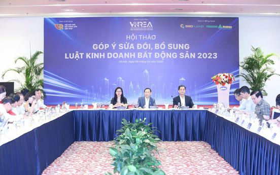 Hội thảo "Góp ý sửa đổi, bổ sung Luật Kinh doanh bất động sản 2023"