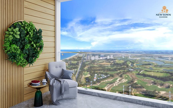 Sky Villa Newtown Diamond: Đặc quyền sở hữu tầm nhìn sân gôn 36 hố
