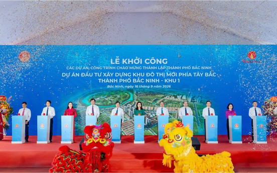 Vingroup khởi công Dự án Đầu tư xây dựng Khu đô thị mới phía Tây Bắc thành phố Bắc Ninh - Vinhomes King Park