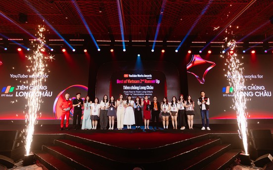 Truyền cảm hứng chăm sóc sức khoẻ chủ động, Long Châu thắng lớn tại YouTube Works Awards Vietnam 2026
