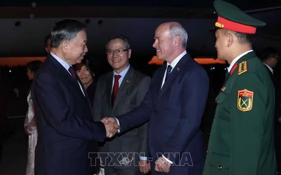 Tổng Bí thư, Chủ tịch nước Tô Lâm bắt đầu chuyến thăm cấp Nhà nước tới Canada