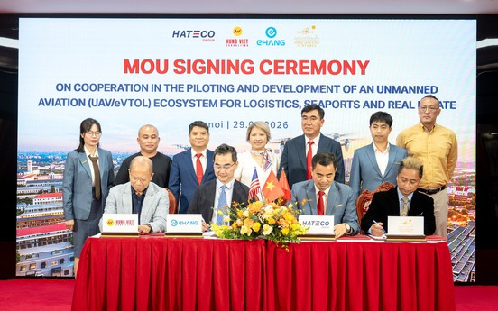 Hateco hợp tác cùng các đối tác quốc tế, nghiên cứu phát triển hàng không không người lái tại Việt Nam