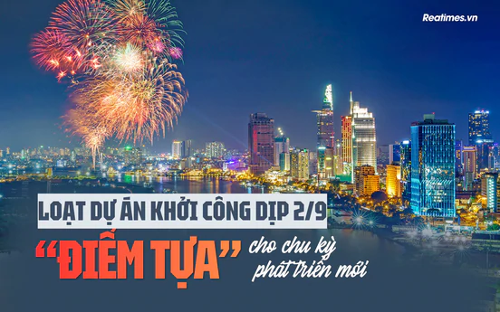 Loạt dự án khởi công dịp 2/9: Mở đường cho tăng trưởng, kiến tạo dư địa phát triển mới