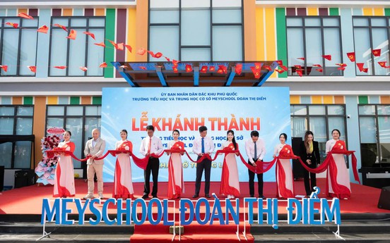 Meyschool Đoàn Thị Điểm khai giảng, đưa tiện ích giáo dục vào vận hành tại Meyhomes Capital Phú Quốc