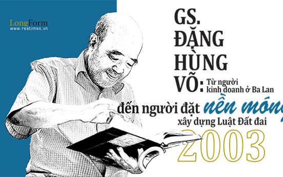 Giáo sư Đặng Hùng Võ: Người đặt nền móng xây dựng Luật Đất đai 2003