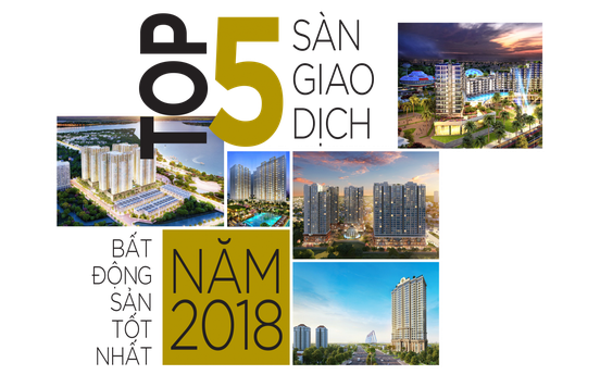 Top 5 sàn giao dịch bất động sản tốt nhất năm 2018