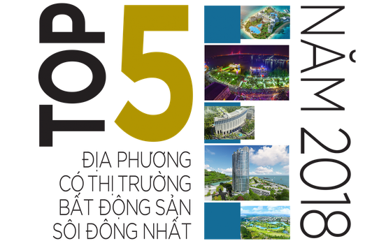 Top 5 địa phương có thị trường bất động sản sôi động nhất 2018