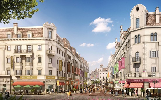 Ha Long: Luxuriant European-style shophouse complex is coming soon