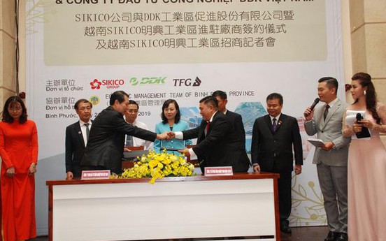 Taiwan-based enterprises invest $30 million in Binh Phuoc’s IP