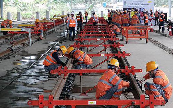 Work on second Hanoi metro line nearly 50% complete