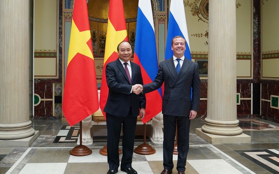 Thủ tướng Việt Nam và Nga khẳng định năng lượng là trụ cột hợp tác quan trọng