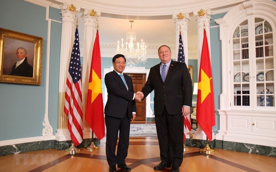 Phó Thủ tướng, Bộ trưởng Ngoại giao thăm chính thức Hoa Kỳ