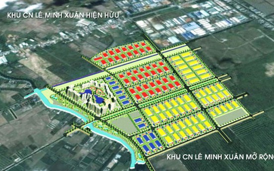 Đầu tư 1.147 tỷ đồng xây dựng hạ tầng khu công nghiệp Lê Minh Xuân mở rộng