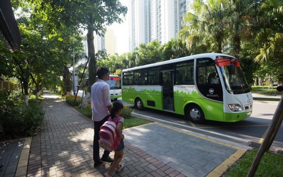 Lộ trình các tuyến xe buýt miễn phí đi đến Ecopark