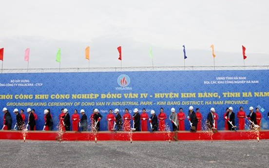 Viglacera khởi công Khu công nghiệp Đồng Văn IV, Hà Nam