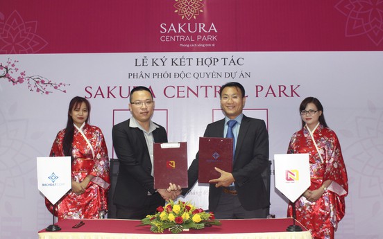 Nhất Nam Land ký kết phân phối độc quyền dự án Sakura Central Park