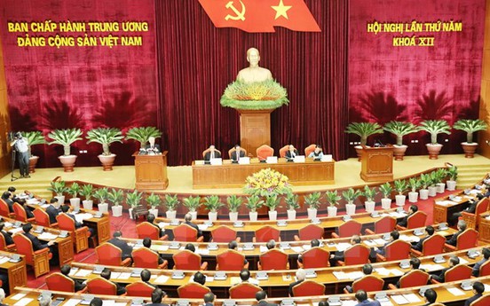 Khai mạc Hội nghị lần thứ năm Ban Chấp hành Trung ương Đảng khóa XII