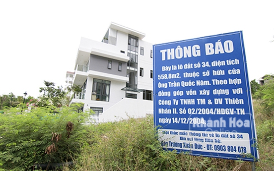 Khu biệt thự Ocean View Nha Trang: Một lô đất bán cho nhiều người