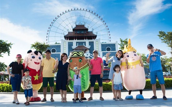 Hấp dẫn màn trình diễn hoạt náo tại Sun World Danang Wonders
