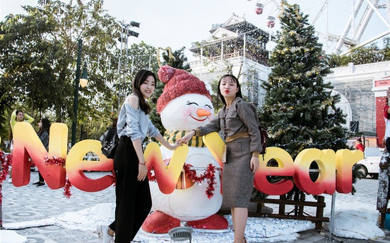 Sống ảo “cực phiêu” mùa Noel tại Sun World Danang Wonders