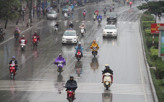 Dự báo thời tiết ngày 03/01/2018: Hà Nội có mưa, sương mù về đêm và sáng sớm
