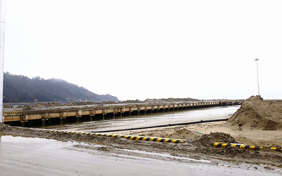 Nghệ An: Dự án gần 1.200 tỷ đồng đang ngâm biển