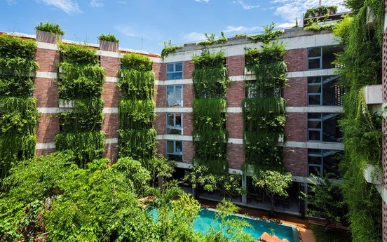 Khách sạn phủ đầy cây xanh độc đáo ở Hội An