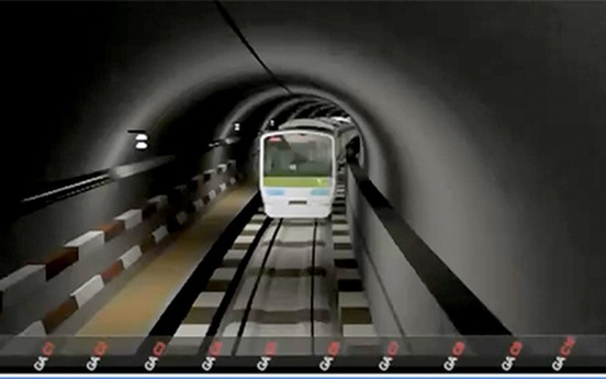 Trải nghiệm 3D tuyến đường sắt xuyên lòng đất trung tâm Hà Nội