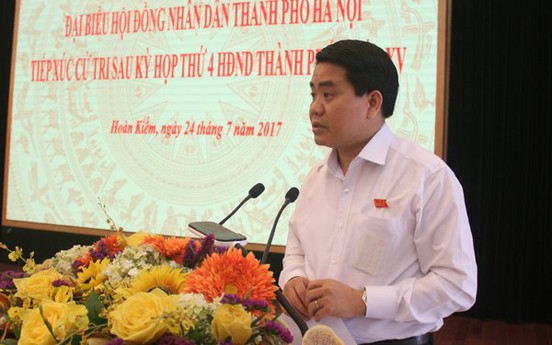 Chủ tịch Hà Nội Nguyễn Đức Chung: Hạn chế chứ không cấm hẳn xe máy