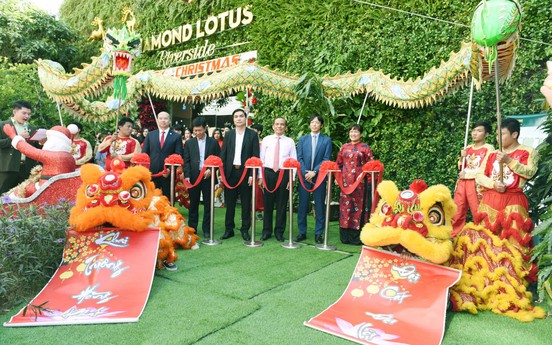 Diamond Lotus Riverside: Nối cầu dây văng Sky Park đầu tiên tại Việt Nam và khai trương căn hộ khách sạn