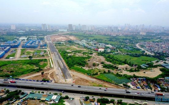 Hà Nội: Cận cảnh tuyến đường BT nghìn tỷ đồng sắp hoàn thành
