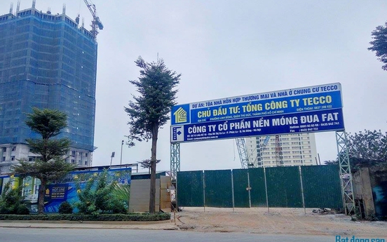 Hà Nội: Dự án chung cư Tecco Tower Thanh Trì bị đình chỉ thi công, khách hàng nên cẩn trọng