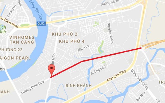 TP. HCM: Hệ số điều chỉnh giá đất quận 2 có nơi tăng lên 126 lần