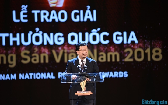Phó Thủ tướng Trịnh Đình Dũng hoan nghênh, đánh giá cao Giải thưởng Quốc gia Bất động sản Việt Nam 2018