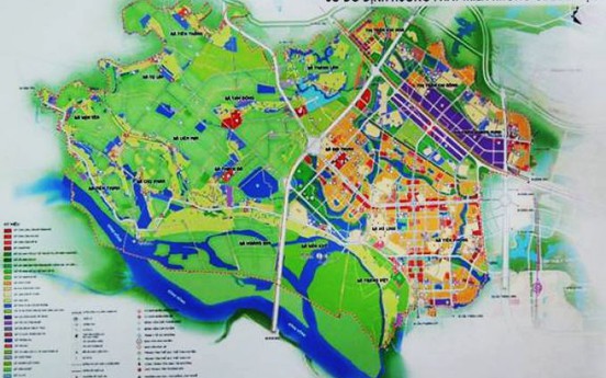 Hà Nội duyệt quy hoạch thị trấn Kim Hoa thành đô thị loại V