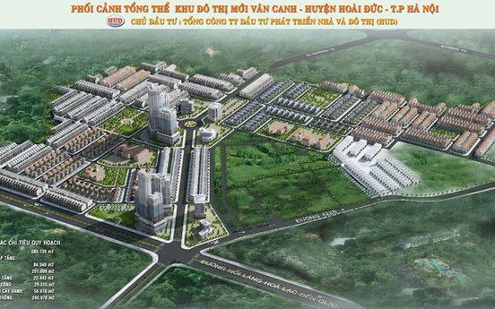 Điều chỉnh tổng thể Quy hoạch chi tiết Khu đô thị mới Vân Canh