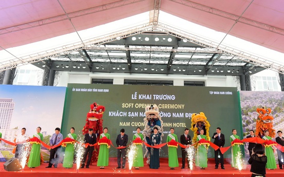 Tập đoàn Nam Cường tưng bừng khai trương khách sạn 4 sao quốc tế đầu tiên tại Thành phố Nam Định
