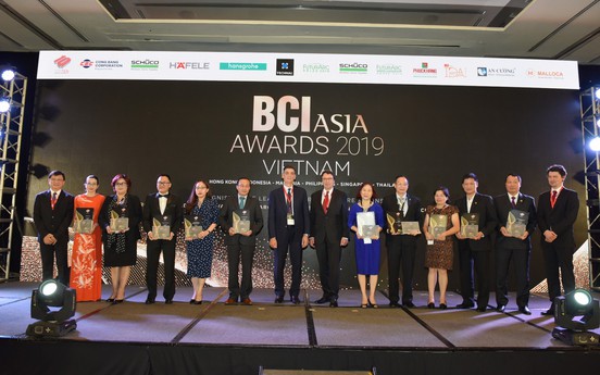 Phú Long được vinh danh tại giải thưởng khu vực châu Á - BCI Asia Top 10 Award