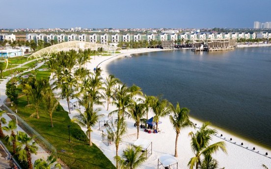 Không còn là tưởng tượng, "thành phố biển hồ" của Hà Nội đã có màn ra mắt ấn tượng