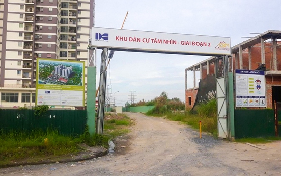 Chậm tiến độ, chủ đầu tư Khu dân cư Vison Bình Tân bị phạt nặng