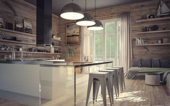 15 ý tưởng thiết kế nội thất phòng bếp đẹp, ấn tượng của năm 2017
