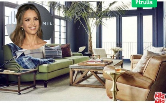 Jessica Alba trưng biển cho thuê nhà với giá 11.5 nghìn USD/tháng
