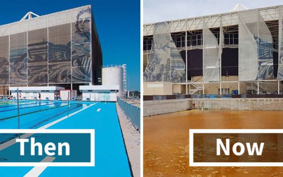 Chỉ sau 6 tháng, sân vận động tổ chức Olympic 2016 Maracanã đã trở thành "đống đồng nát"