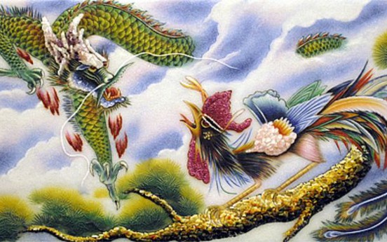 Sử dụng đúng cách cặp long – phượng giúp gia chủ hạnh phúc