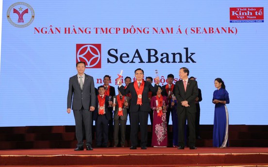 SeABank lần thứ 8 liên tiếp nhận giải thưởng “Thương hiệu mạnh Việt Nam”