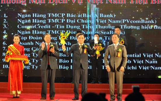 SeABank lần thứ 6 được Bộ Công thương trao tặng giải thưởng "Thương mại Dịch vụ Việt Nam"