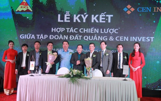 CenInvest và Tập đoàn Đất Quảng  ký kết hợp tác chiến lược