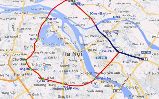 Thủ tướng đồng ý cho Hà Nội lựa chọn nhà đầu tư dự án đường vành đai 2