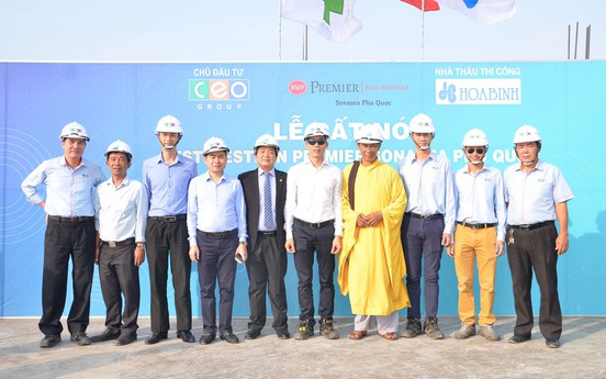 Tập đoàn CEO chính thức cất nóc dự án nghỉ dưỡng 5 sao Best Western Premier Sonasea Phu Quoc