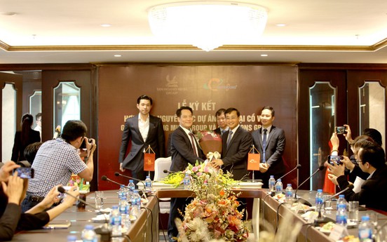 Lễ ký kết Hợp đồng tổng thầu và thi công dự án Nam Đại Cồ Việt